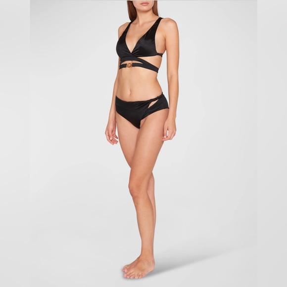 Versace Twisted Cutout Bikini Bottom NWT - Picture 3 of 8